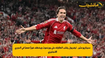 سيناريو مثير.. ليفربول يقلب الطاولة على بورنموث ويخطف فوزًا صعبًا في الدوري الإنجليزي